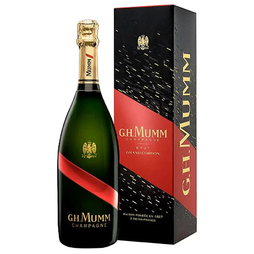 5 Champagne Set: Veuve Clicquot Brut, Moët & Chandon Impérial, Bollinger Special Cuvée, G.H. Mumm Cordon Rouge & Ruinart Brut 5x 750 ml